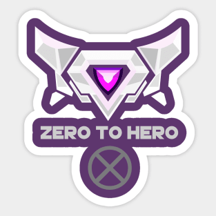 Zero To Hero. [Rocket League] Sticker